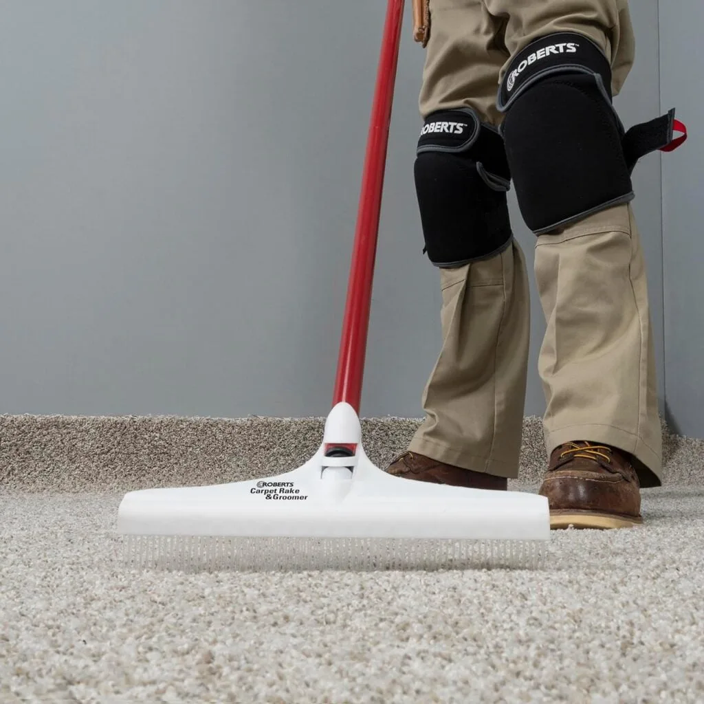 ROBERTS 70-127-3 Carpet Rake  Groomer  Zep High Traffic Carpet Cleaner - 1 Gallon - ZUHTC128 - Penetrating Formula Removes Deep Stains. Make High-Traffic Areas Look New Again