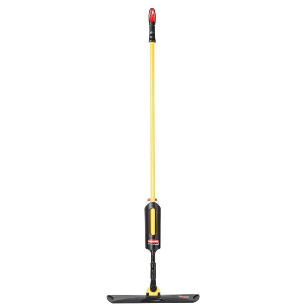 Rubbermaid Commercial Products Pulse Microfiber Light Commercial Spray Mop System, Cleans up to 850 Square Feet, Black, Floor Cleaning for Kitchen/Lobby/Bathroom Rubbermaid Commercial Products Pulse Microfiber Light Commercial Spray Mop System, Cleans up to 850 Square Feet, Black, Floor Cleaning for Kitchen/Lobby/Bathroom