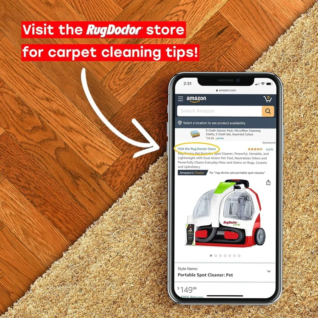 Rug Doctor Oxy Carpet Cleaner Solution, 40 oz, Concentrated Deep Cleaning Formula, Removes Everyday Stains with Powerful Oxygen Activated Boosters, Compatible with All Carpet Cleaning Machines