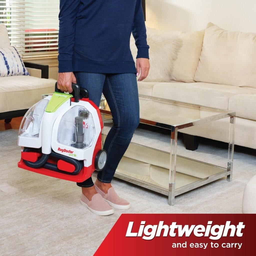Rug Doctor Pet Portable Spot Cleaner, 2X Suction Power  Rug Doctor Spot Upholstery Cleaner; Triple Action Concentrated Formula 32 oz.  Rug Doctor Triple Action Deep Carpet Cleaner For Pet Stains