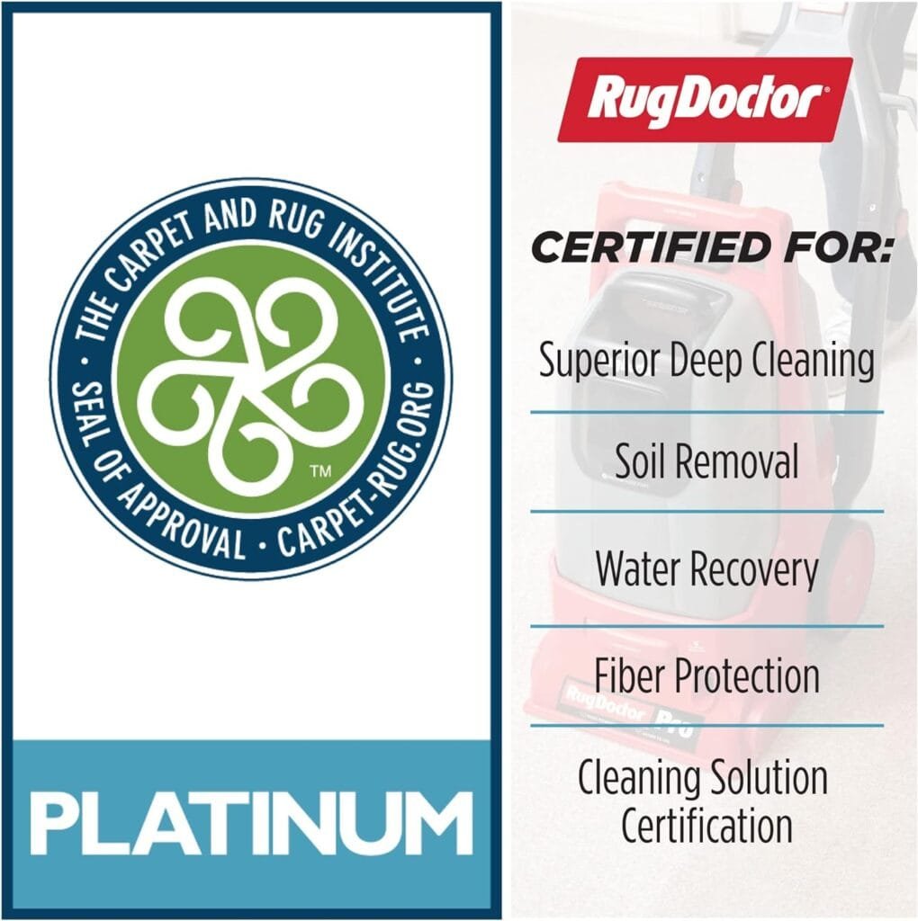Rug Doctor Pro Deep Pet Pack Carpet Cleaner, Large, Red