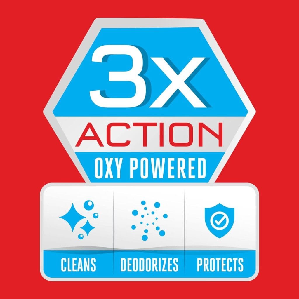 Rug Doctor Triple Action Oxy Deep Carpet Cleaner, 48 oz., Deep Cleans, Deodorizes, Protects, Concentrated, Professional-Grade, 3X Action Formula Rug Doctor Triple Action Oxy Deep Carpet Cleaner, 48 oz., Deep Cleans, Deodorizes, Protects, Concentrated, Professional-Grade, 3X Action Formula