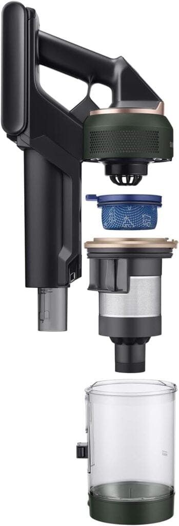 SAMSUNG Bespoke Jet Cordless Stick Vacuum Cleaner w/Clean Station, Multi Surface Brushroll, Powerful Floor Cleaning for Carpet, Hardwood, Tile, Lightweight, VS20A9500AW/AA, 2023,Woody Green SAMSUNG Bespoke Jet Cordless Stick Vacuum Cleaner w/Clean Station, Multi Surface Brushroll, Powerful Floor Cleaning for Carpet, Hardwood, Tile, Lightweight, VS20A9500AW/AA, 2023,Woody Green