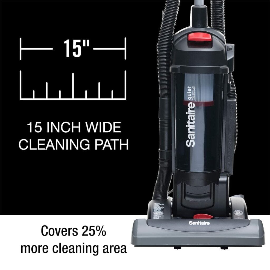 Sanitaire Force Upright Commercial Vacuum SC5845D,Black