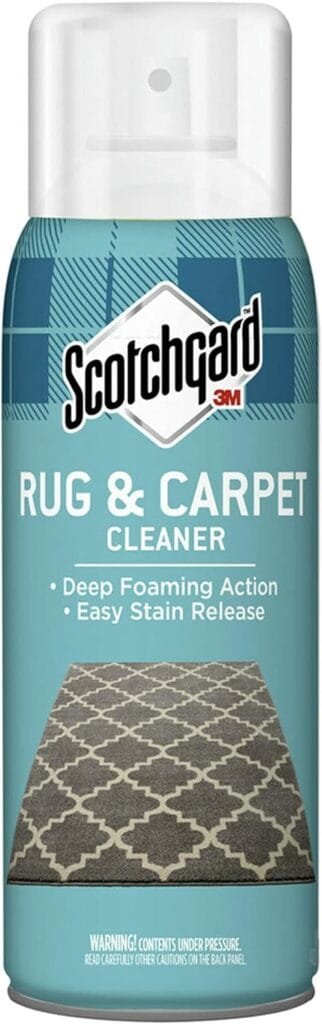 Scotchgard Rug  Carpet Cleaner, Fabric Cleaner Blocks Stains, Cleaning Sprays Make Cleanup Easier, 14 oz Scotchgard Rug  Carpet Cleaner, Fabric Cleaner Blocks Stains, Cleaning Sprays Make Cleanup Easier, 14 oz