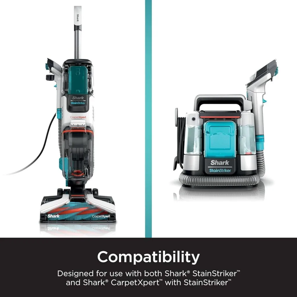 Shark EXOX32 StainStriker OXY Multiplier Formula for Shark Upright  Portable Carpet cleaners, formulated for all carpets, upholstery  area rugs, eliminates tough pet messes and odors, 32oz