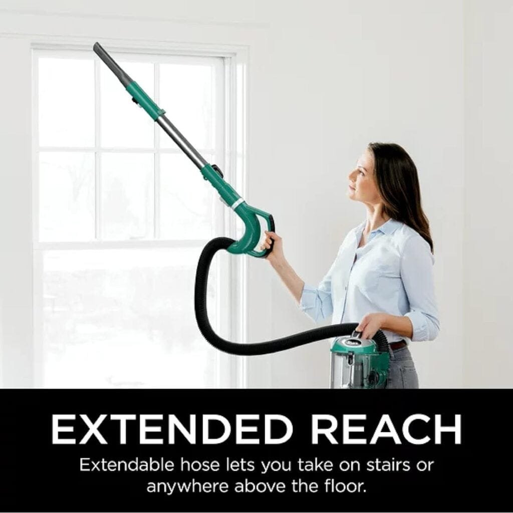 Shark Navigator CU500 Upright Vacuum with Self-Cleaning Brushroll Lift-Away TruePet Upright Corded Bagless Vacuum for Carpet and Hard Floor with Hand and Anti-Allergy Seal (Renewed)