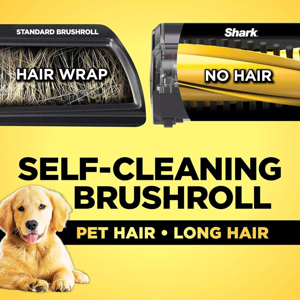 Shark ZU503AMZ Navigator Lift-Away Upright Vacuum with Self-Cleaning Brushroll, HEPA Filter, Swivel Steering, Upholstery Tool  Pet Crevice Tool, Perfect for Pets  Multi-Surface, Teal