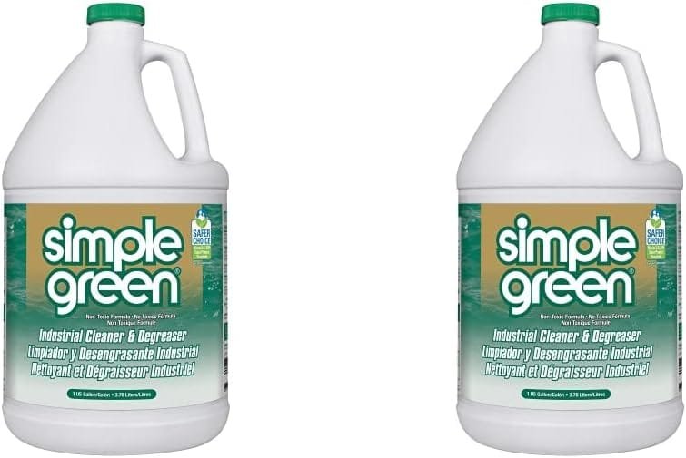 Simple Green 13005CT Industrial Cleaner and Degreaser, Concentrated, 127.8 Fl Oz, Pack of 1