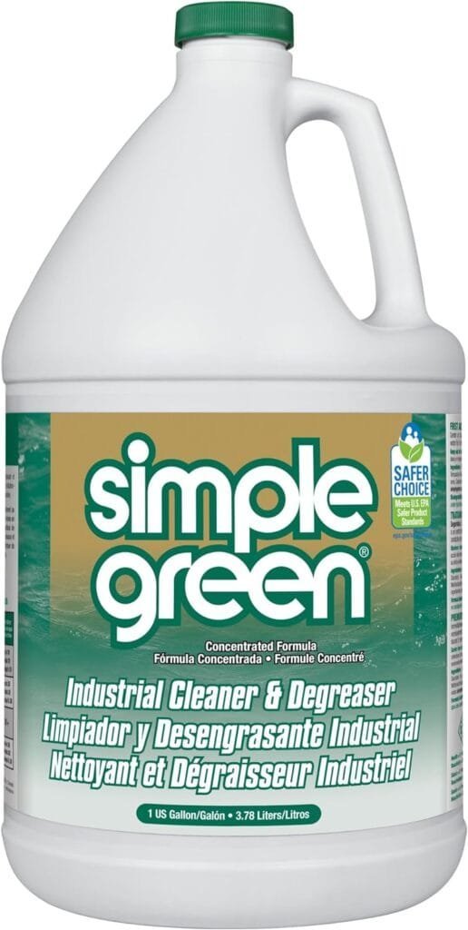 Simple Green 13005CT Industrial Cleaner and Degreaser, Concentrated, 127.8 Fl Oz, Pack of 1