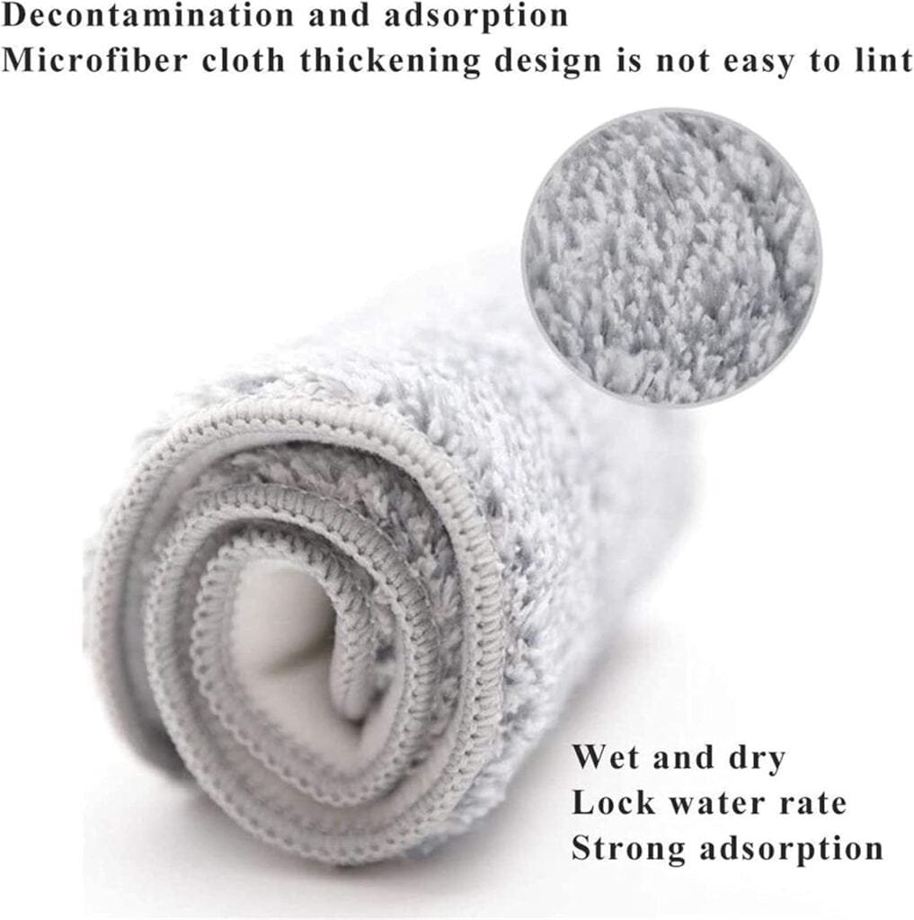 Spray Mop with 2 Interchangeable Heads Microfibre Floor Mop with Rewashable Pads Swivel Head and One Touch Bottle Release Spray Mop with 2 Interchangeable Heads Microfibre Floor Mop with Rewashable Pads Swivel Head and One Touch Bottle Release