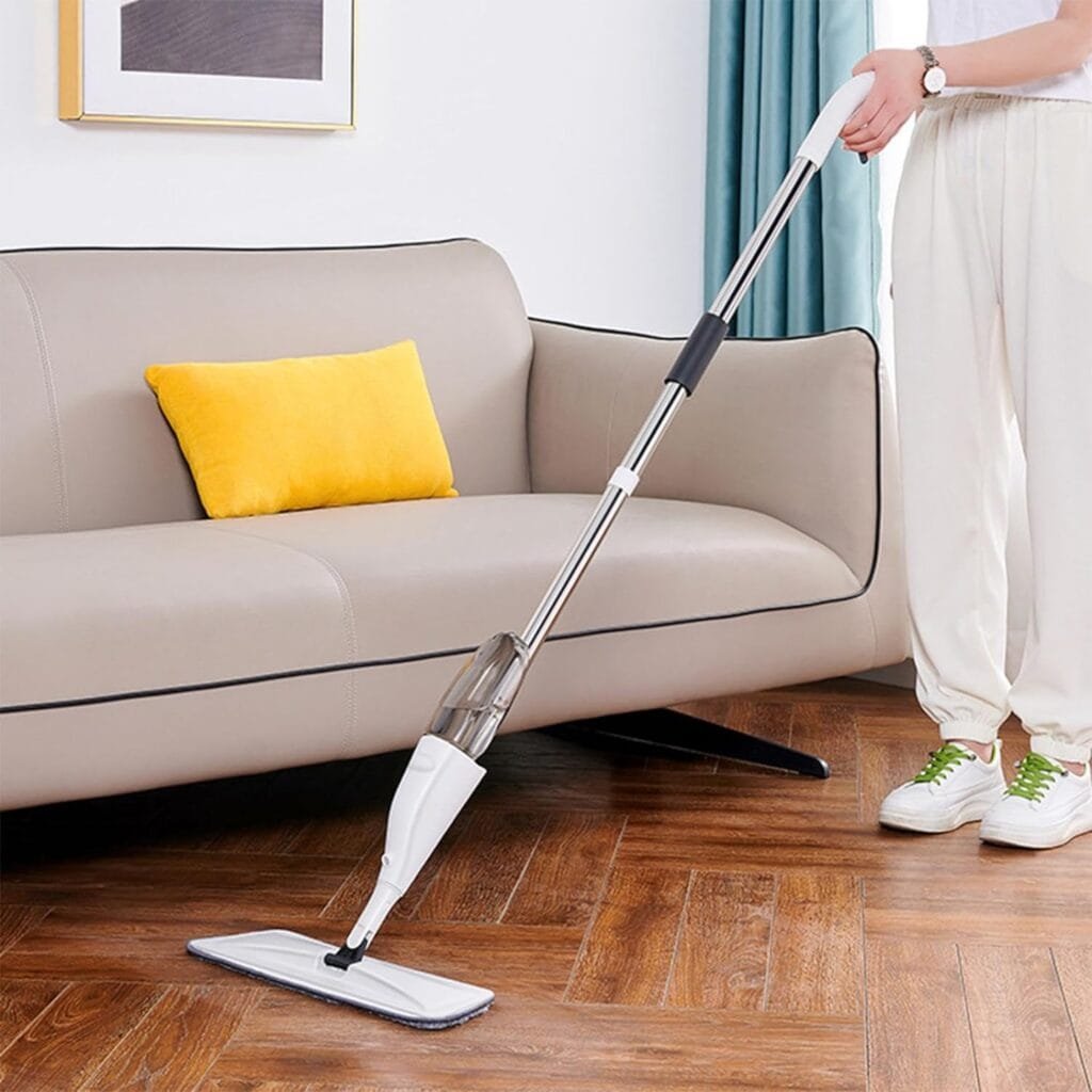 Spray Mops for Floor Cleaning, 360° Rotating Microfiber Mops Wet Mops, Dry Mops, Easy Standing Cleaning Home or Business Mops with 1 Washable Pads and Reusable Bottles Spray Mops for Floor Cleaning, 360° Rotating Microfiber Mops Wet Mops, Dry Mops, Easy Standing Cleaning Home or Business Mops with 1 Washable Pads and Reusable Bottles