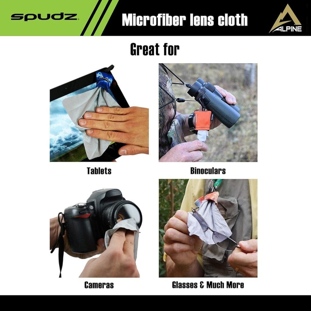 SPUDZ Ultra| Microfiber Cloth Screen Cleaner and Lens Cleaner | Closable Bottom SPUDZ Ultra| Microfiber Cloth Screen Cleaner and Lens Cleaner | Closable Bottom