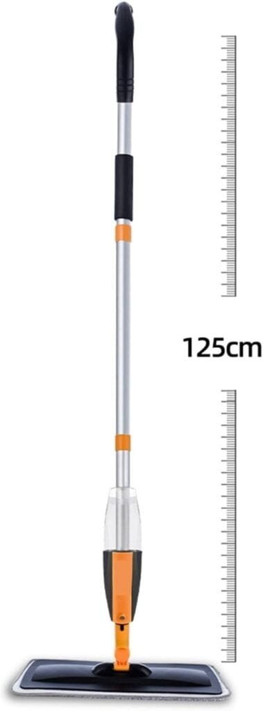 TAPARU Mop Spray Floor Mop with Reusable Pads Long Handle Flat Mop for Home Kitchen Laminate Tiles Floor Cleaning TAPARU Mop Spray Floor Mop with Reusable Pads Long Handle Flat Mop for Home Kitchen Laminate Tiles Floor Cleaning