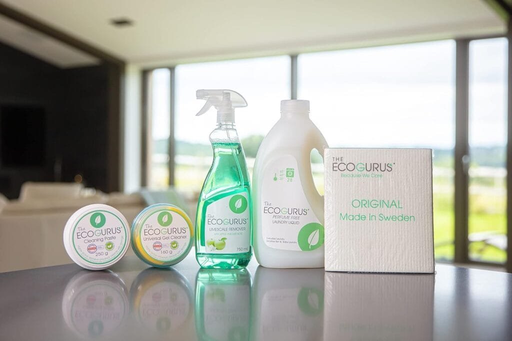 The EcoGurus Premium Swedish Dishcloths for Kitchen (10 x Assorted) Multi-Surface, Cellulose  Cotton, Original Made in Sweden - Eco-Friendly, Reusable, Absorbent, No Odor, Cellulose Sponge Cloths