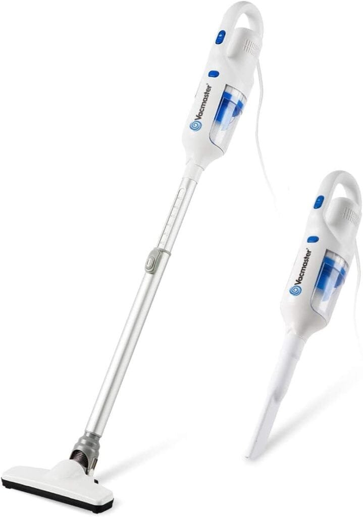 Vacmaster Corded Stick Vacuum Cleaner 2 in 1 Ultra-Lightweight 14Kpa Power Suction Handheld Vacuum Cleaner with Washable HEPA Filter for Home, Car, Pet Hair, Carpet, Hard Floor Vacmaster Corded Stick Vacuum Cleaner 2 in 1 Ultra-Lightweight 14Kpa Power Suction Handheld Vacuum Cleaner with Washable HEPA Filter for Home, Car, Pet Hair, Carpet, Hard Floor