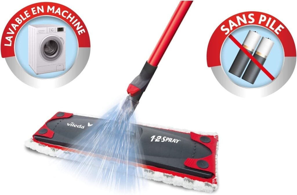 Vileda 166174 1.2. Spray Microfibre Power Spray Mop Vileda 166174 1.2. Spray Microfibre Power Spray Mop