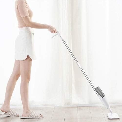 Water Spray Mop Sweeper Rod Carbon Fiber dust Cloth 360 Rotating Cleaning Cloth Head 350ml Tank Water Spray Mop Sweeper Rod Carbon Fiber dust Cloth 360 Rotating Cleaning Cloth Head 350ml Tank
