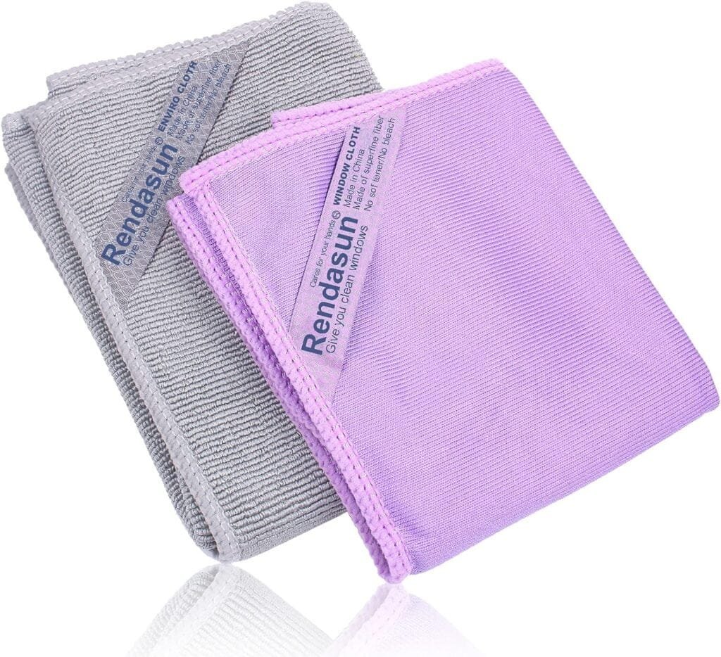 Window Cleaning Cloth  Enviro Cloth, Basic Package Window Cloth . for Cleaning Home, car, Restaurant, bar, Hotel, and Office. Clean and leave no traces. (Grey and Purple Set) 2 Pack. Window Cleaning Cloth  Enviro Cloth, Basic Package Window Cloth . for Cleaning Home, car, Restaurant, bar, Hotel, and Office. Clean and leave no traces. (Grey and Purple Set) 2 Pack.