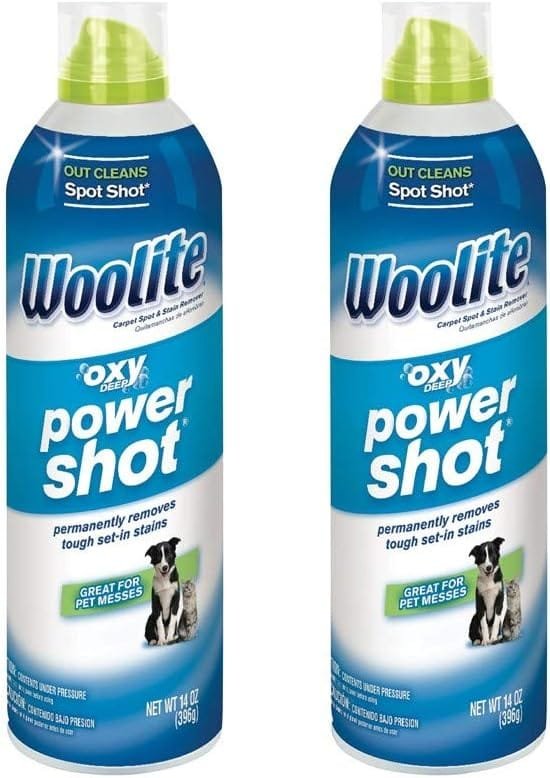 Woolite Oxy Deep Power Shot Fresh Scent Carpet Cleaner 14 oz. Liquid, Pack of 2 Woolite Oxy Deep Power Shot Fresh Scent Carpet Cleaner 14 oz. Liquid, Pack of 2