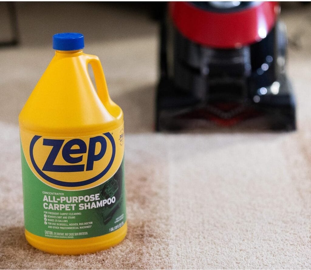 Zep All-Purpose Carpet Shampoo Concentrate Cleaner - 1 Gallon - ZUCEC128 - Professional Formula Removes Dirt and Stains Zep All-Purpose Carpet Shampoo Concentrate Cleaner - 1 Gallon - ZUCEC128 - Professional Formula Removes Dirt and Stains