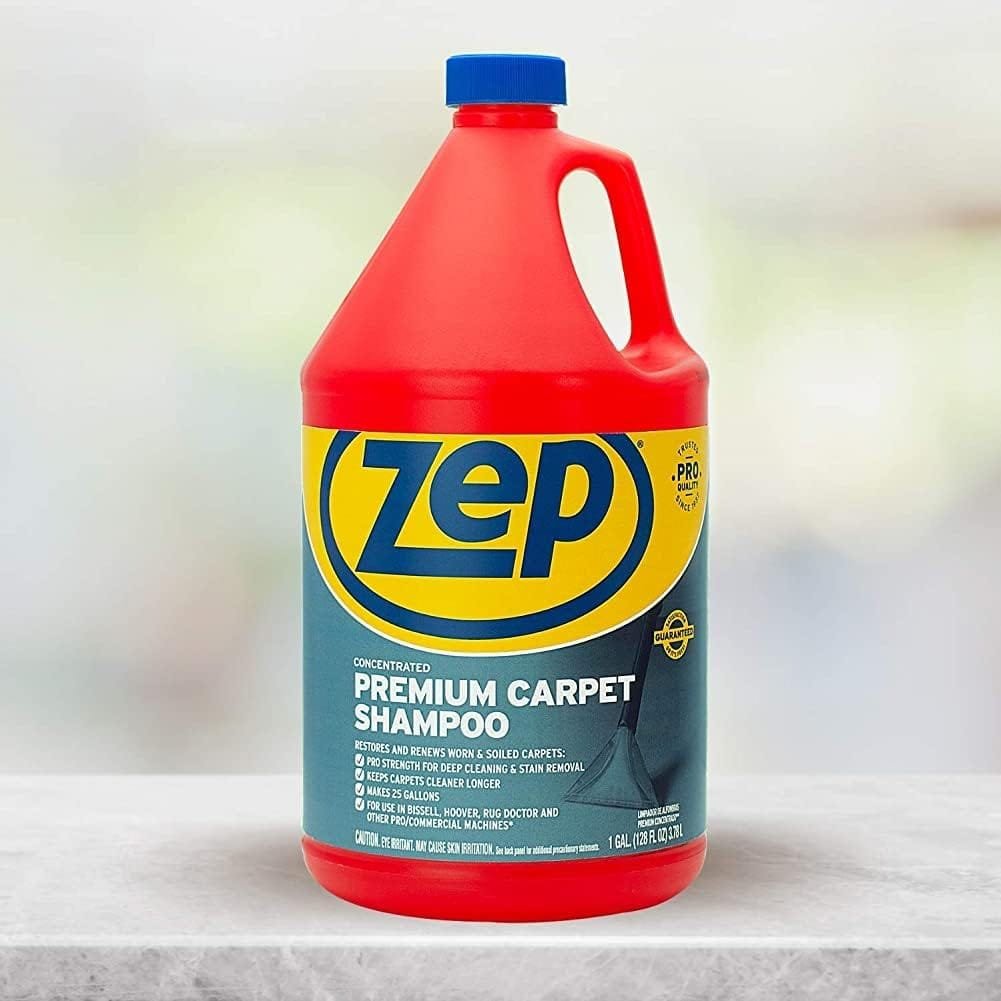 Zep Premium Carpet Shampoo - 128 Fl Oz - ZUPXC128 - Deep Cleaning and Stain Removal (4)