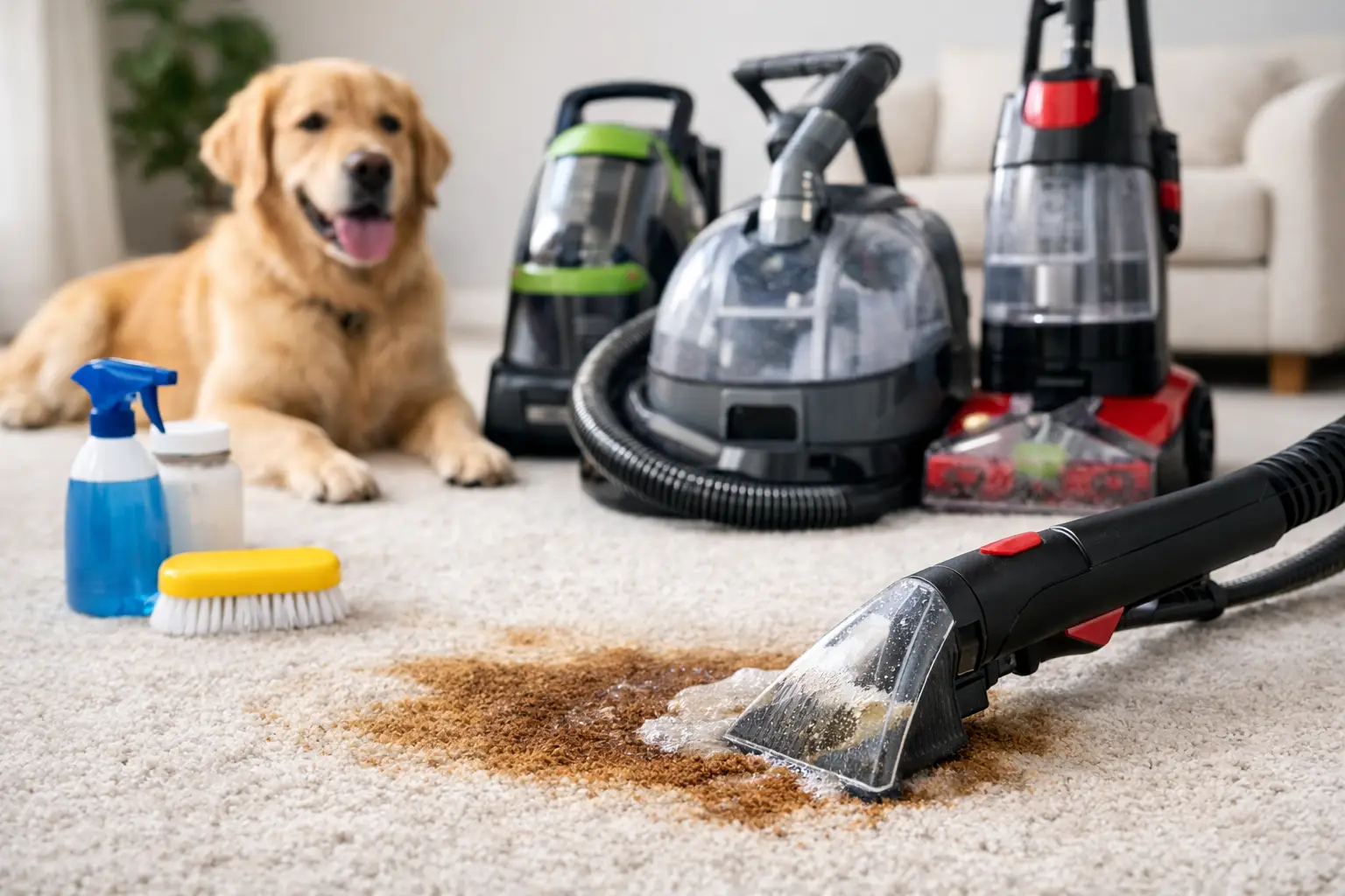 6 Best Carpet Cleaners for Tough Pet Stains